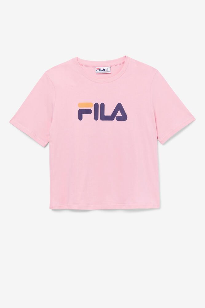 Fila T-Shirt Womens Pink - Miss Eagle - Philippines 7194206-LK